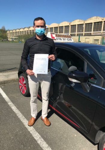 Dr Anurag, Passed first time. congratulations on your success, well done